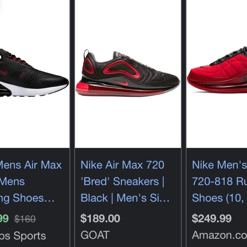 Nike 270 men shoes